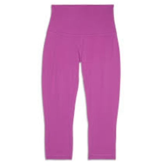 Lululemon athletica Zone In fuschia cropped highrise compression leggings - Picture 4 of 4